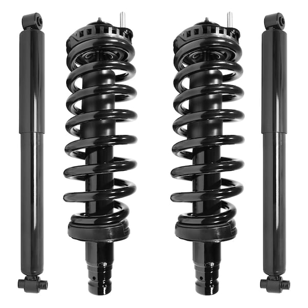 Unity 4-11180-251120-001 Front and Rear Complete Strut Assembly Shock Kit 4-11180-251120-001 - main